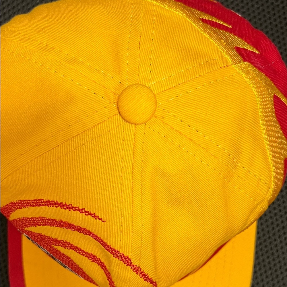 NWT Mitchell & Ness Yellow and Red Chiefs Cap - Picture 12 of 12